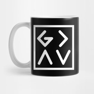 God is greater than highs and lows Mug